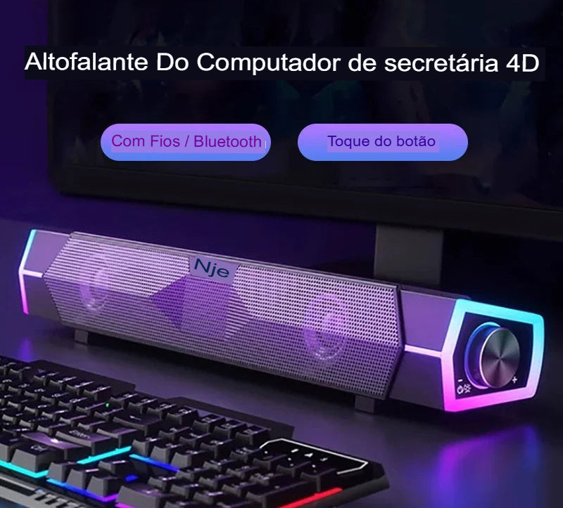 4D Autofalante Bluetooth 5.3