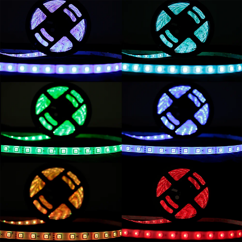 Fita de LED RGB Ip65 autocolante